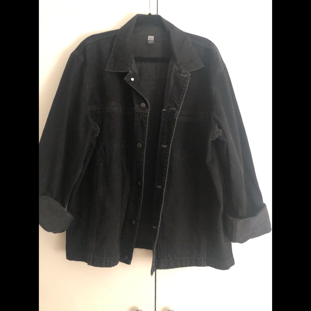 Vintage Black Jean Jacket